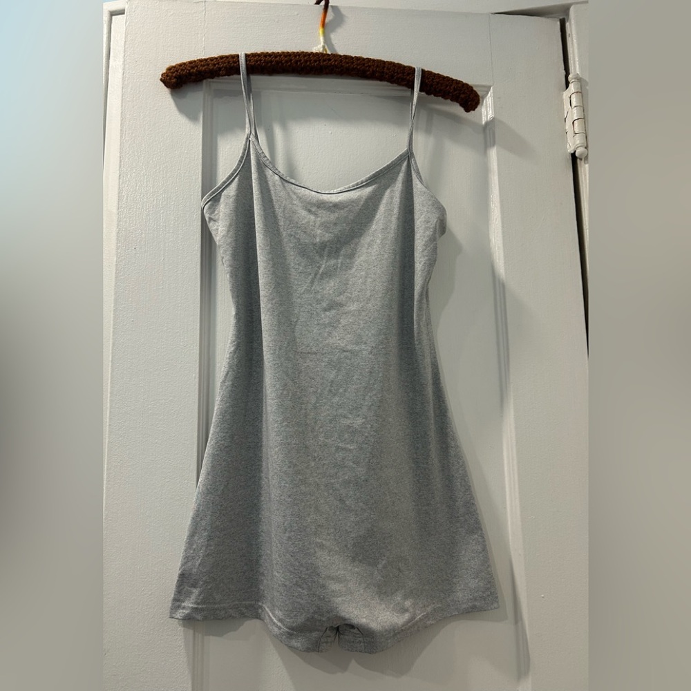 Daisy Light Gray Spaghetti Strap Camisole